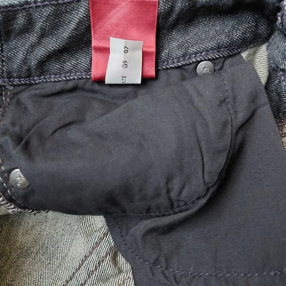 Express X2 Stella Full Leg Low Rise Jeans Size 8S - Picture 10 of 11